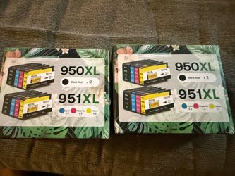 Dam Aila 950XL 951XL Ink Cartridge Combo Pack x2
