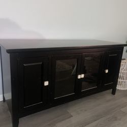 Wood Tv Stand With Storage