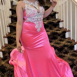 Pink Dress