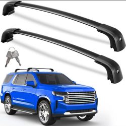   Lockable Roof Rack, Compatible With Chevy Suburban, Tahoe, Yukon, and Cadillac Escalade 2021-2025.
