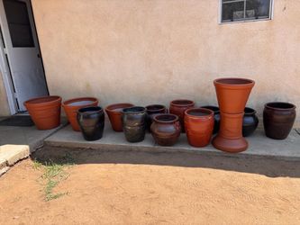 Clay Terracotta pots