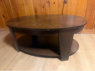 Oval Sofa table