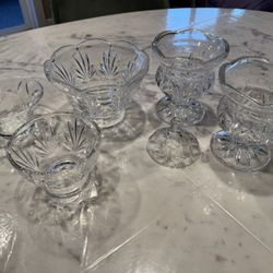 Lot Of 5 Crystal Bowls