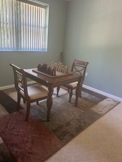 Wooden game table