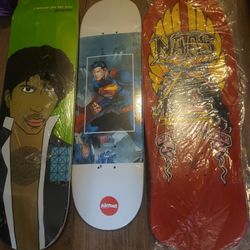 Natas Prince Superman Vintage NOS Rare Skateboards skateboard