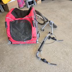 DOG STROLLER FOR BICYCLE OR STAND ALONE