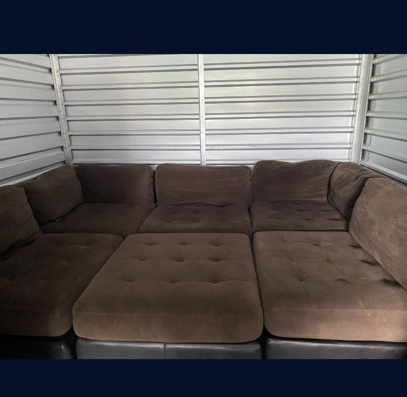 Brown Sofa Set