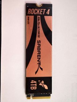 Sabrent rocket 4 4TB