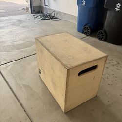 Plyo Box (Wood Jump Box) – $25
