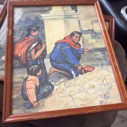 Rare Antique Navajo Paintings