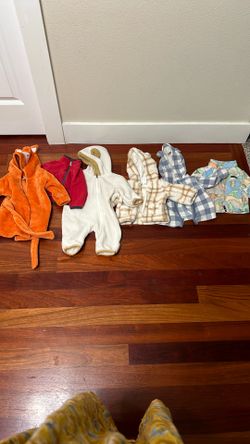 0-6 Months Fleece Jackets/overall/rob