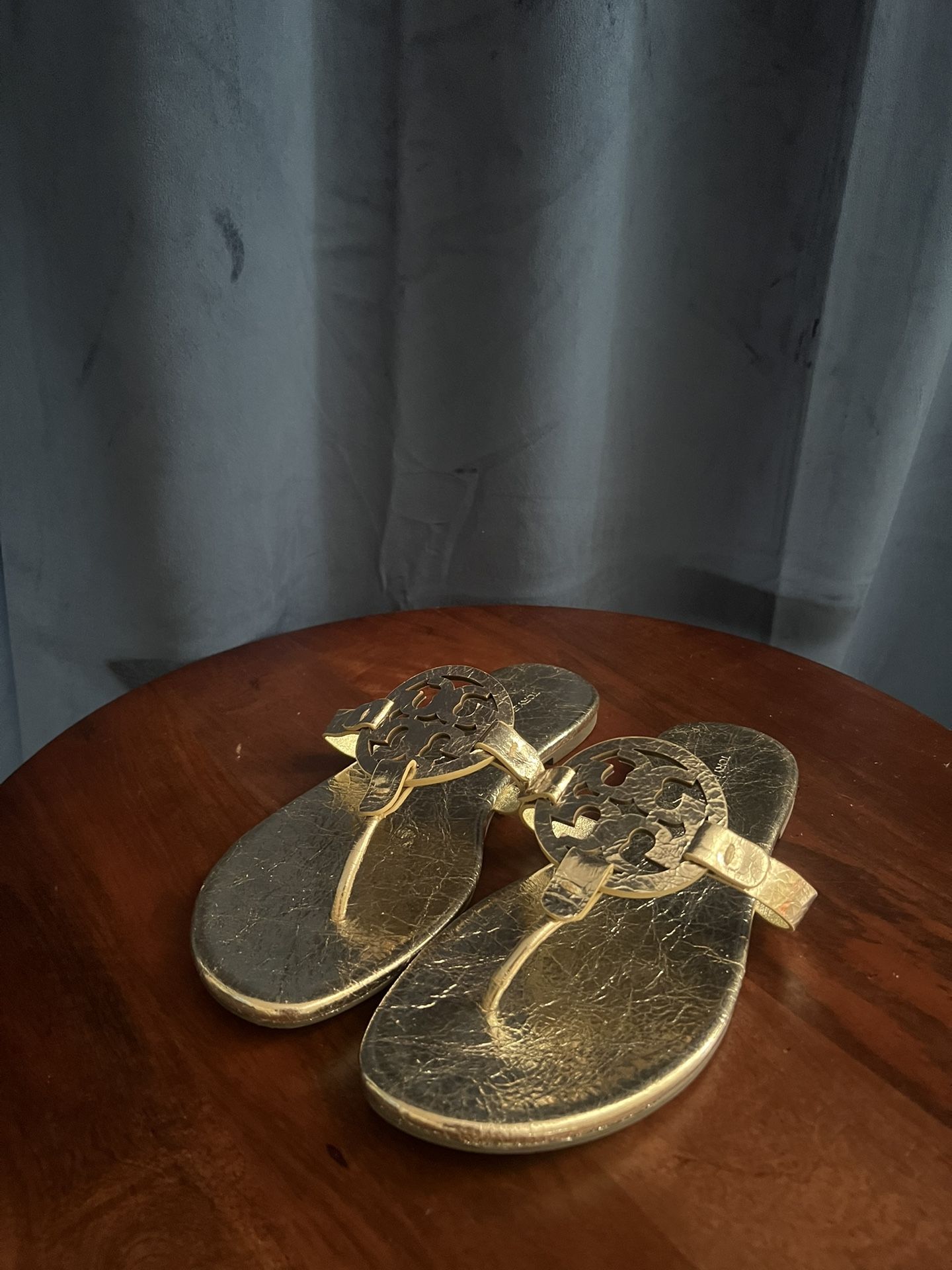 Tory Burch Soft Gold Sandals