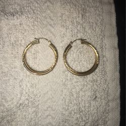 14k Hoop Earrings