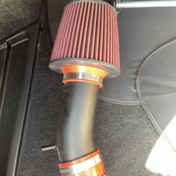 Short Ram Intake For Mazda 3 / Mazda 6 (2014-2016) with 2.5L L4 Engine Black/Red