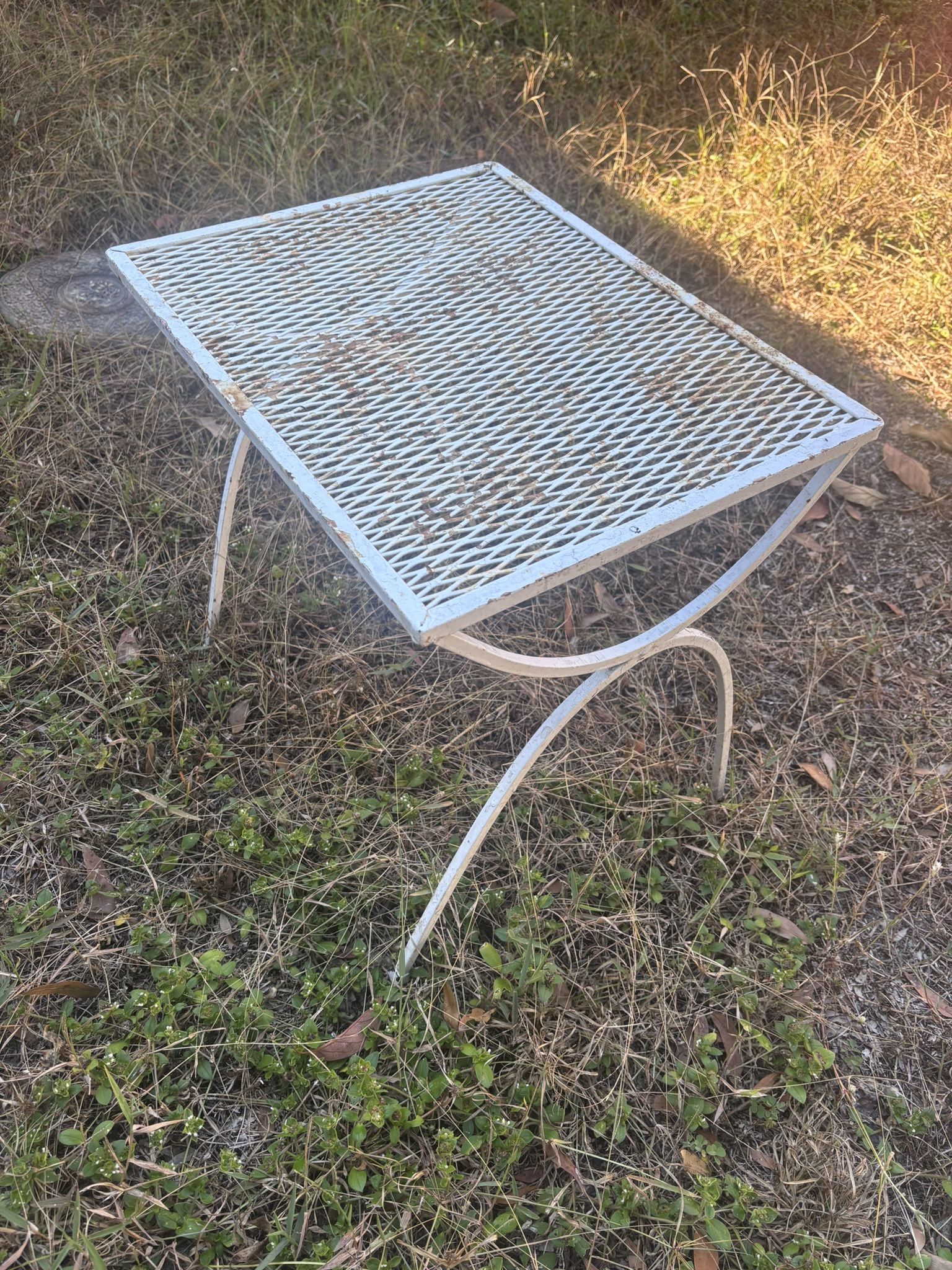 Small Metal Table