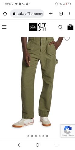 Palm Angels Military Cargo Sz L Retail $329