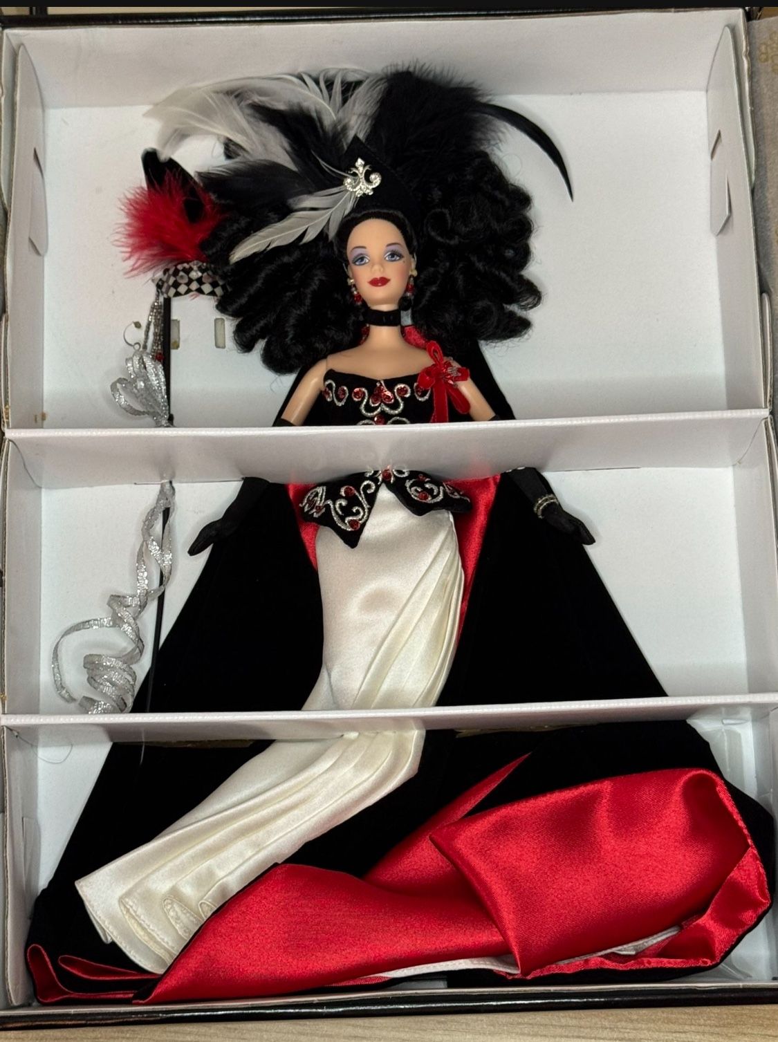 🩷 Illusion Barbie – Masquerade Gala Collection (Limited Edition) 🖤