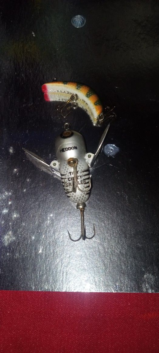 Heddon Antique Lures And Off Shore Rod And Re