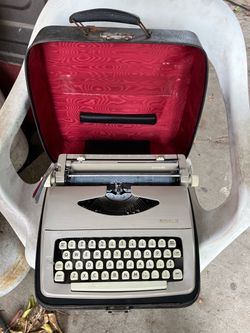 Vintage typewriter