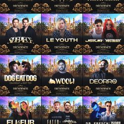 Decadence tickets