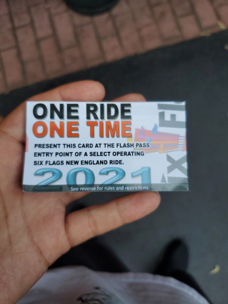 50 Six Flags Skip The Line Passes For Up To 4 People Each