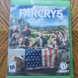 Far Cry 5 (Xbox One, 2018) CIB Complete w/ Case & Artwork – Action Shooter Game