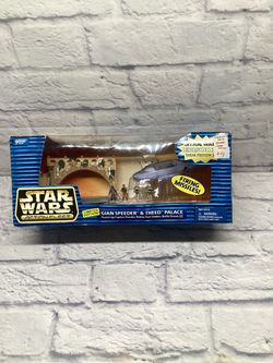 Star Wars Action Fleet Micro Machines Episode 1 GIAN SPEEDER THEED PALACE 1999
