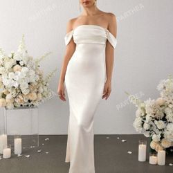 Satin Elegant Dress 