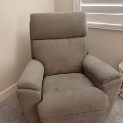 Grayish Brown Rocking Chair 