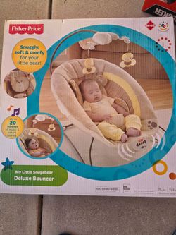Fisher-Price My Little Snugabear Deluxe Bouncer