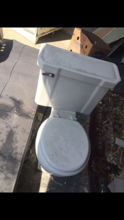 Toilet,and sink
