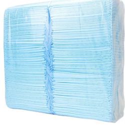 Disposable Chux Underpads (50 Count Pack) – Blue Waterproof Bed Pads