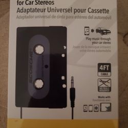 Universal Cassette Adapter For Car Stereos