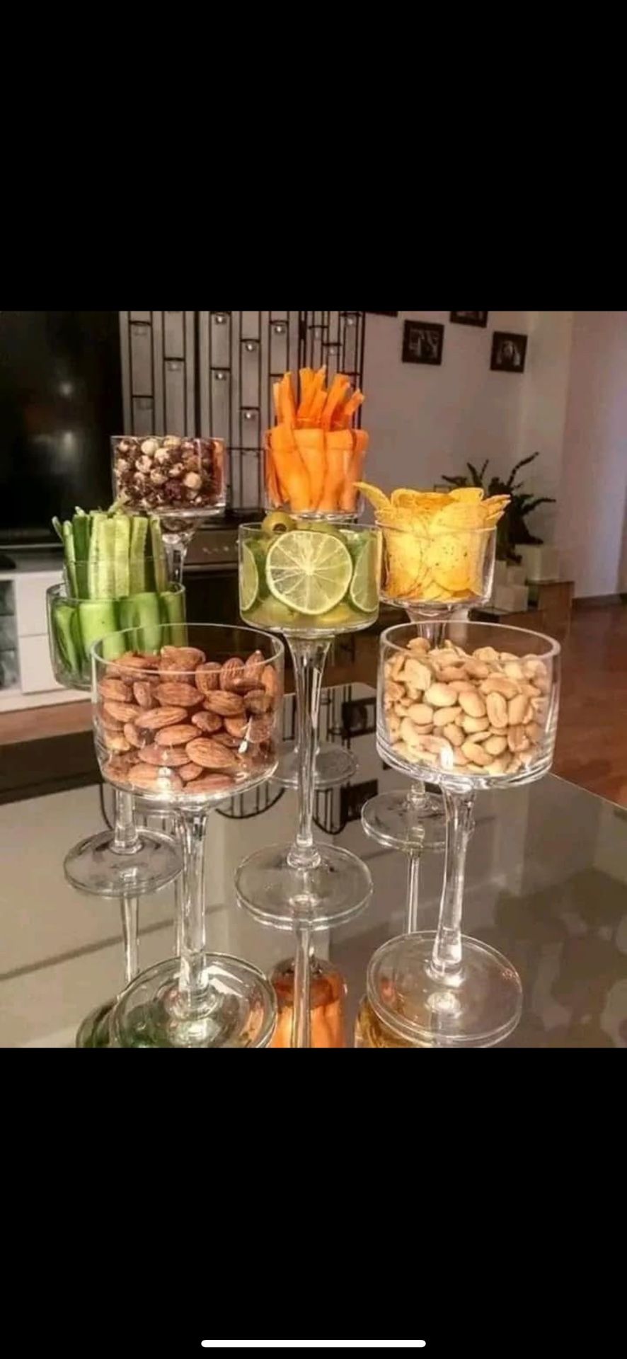7 Glasses Cups Great For Table Decorating Bigger One Is 6” Inch Diameter X15”inch Tall