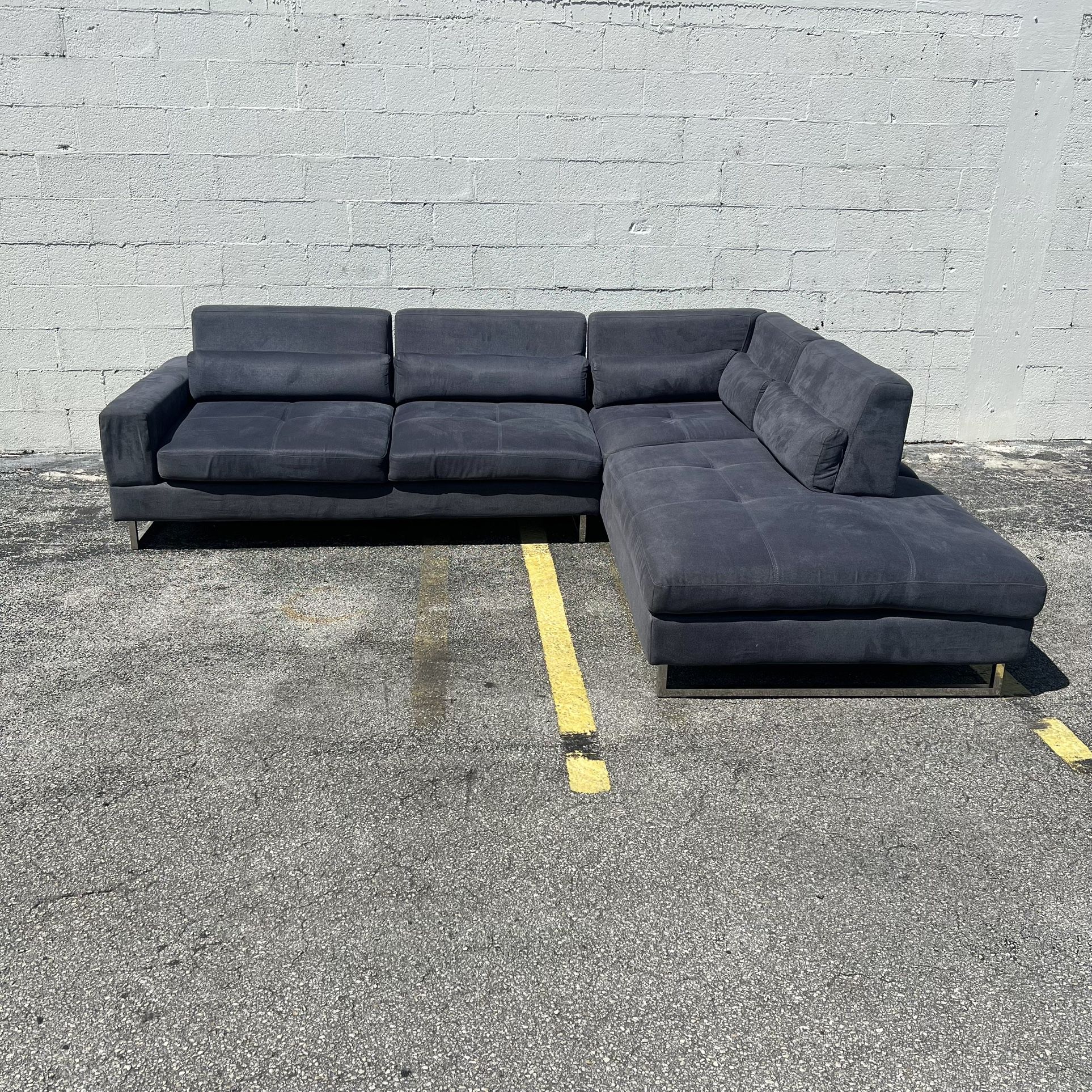Large Gray Sectional Couch π SAME DAY DELIVERY