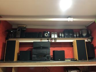 Speakers Receivers DVD Player Comp speakers sub
