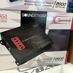 Amplifier  Tarantula 2500w Class D. Best  Amp 