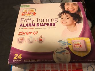 Potty training alarm diapers