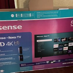 Hisense 55” UHD 4k Tv
