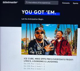 Ice cube concert