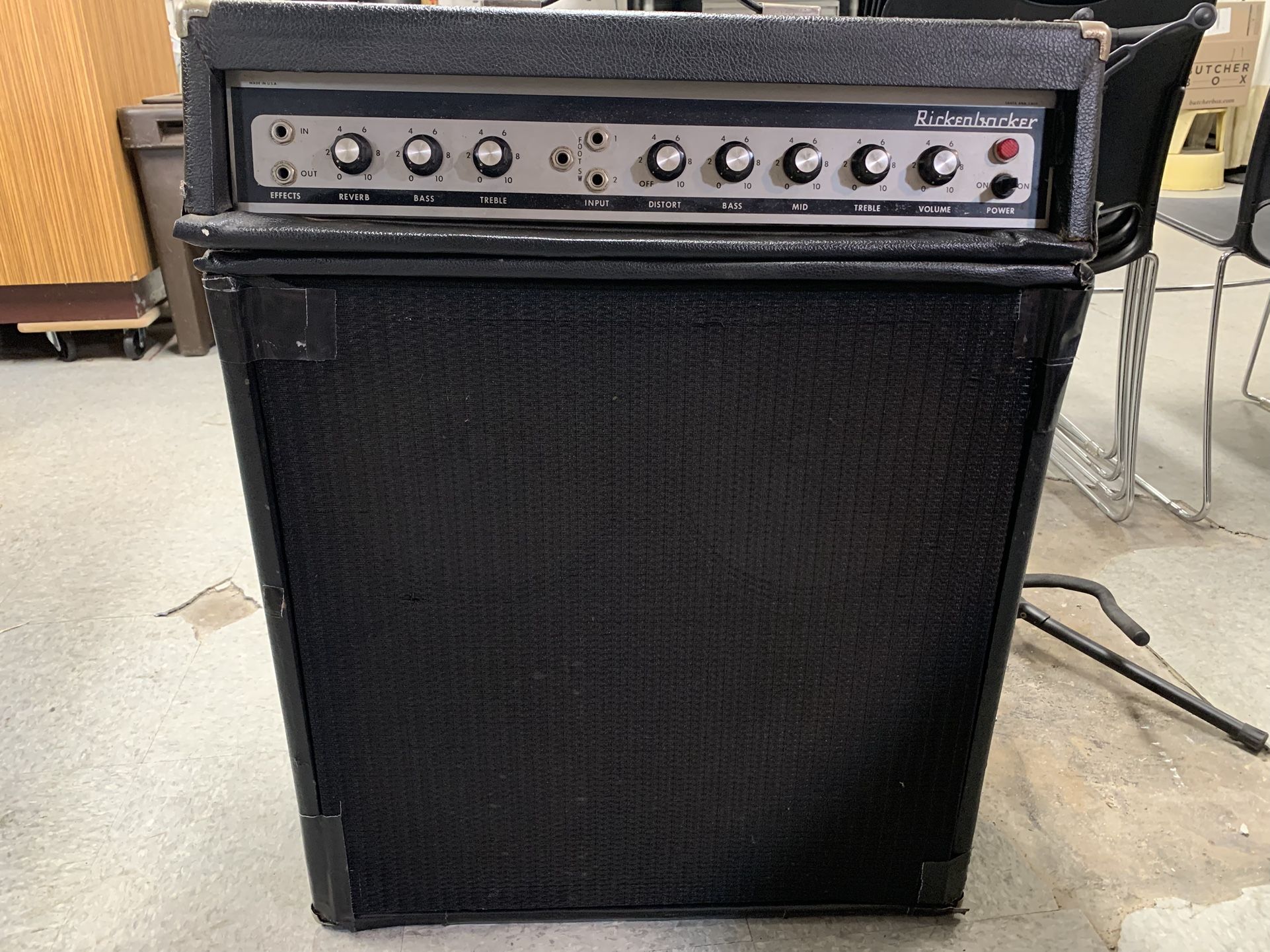 RICKENBACKER TR50GH Guitar AMP W 4/10 Cabinet
