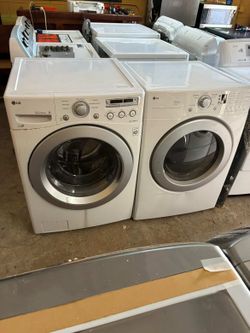 Lg Front Load Washer And Dryer Set