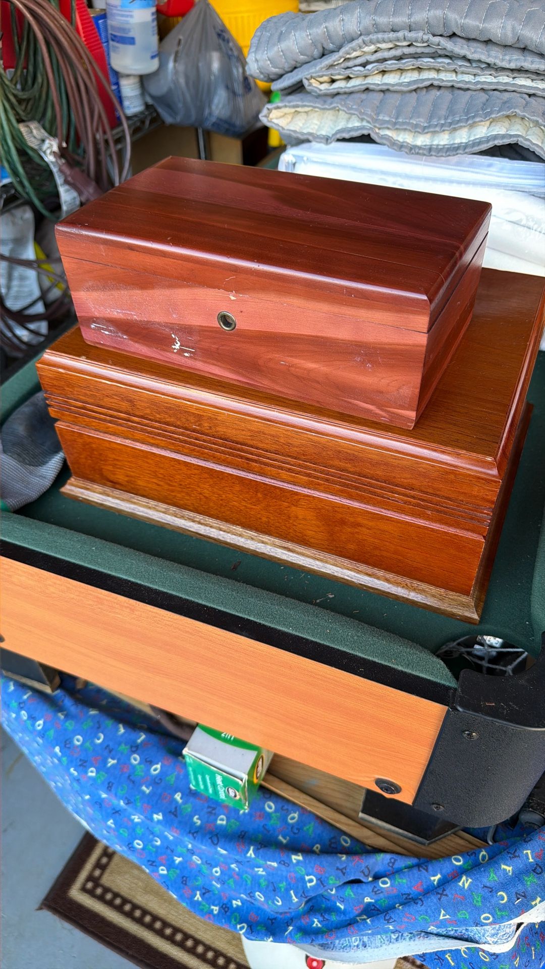 2 Jewelry Boxes Covers Like For A Sofa