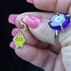 Cute Chick Zipper Charm ☆ GoldTone Bag Accessory Backpacks, Purse, ALL Zippers!