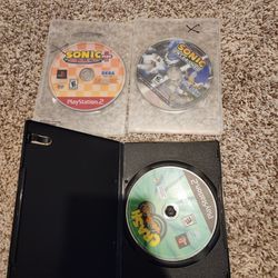 Loose Ps2 Games Sonic And Crash