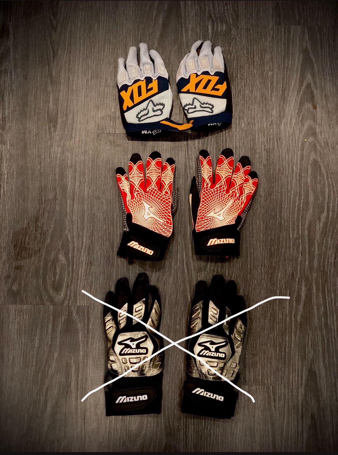 Fox Racing Gloves Mizuno Gloves 