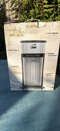 2 in 1 ICE TEA AND COFFEE MAKER !!