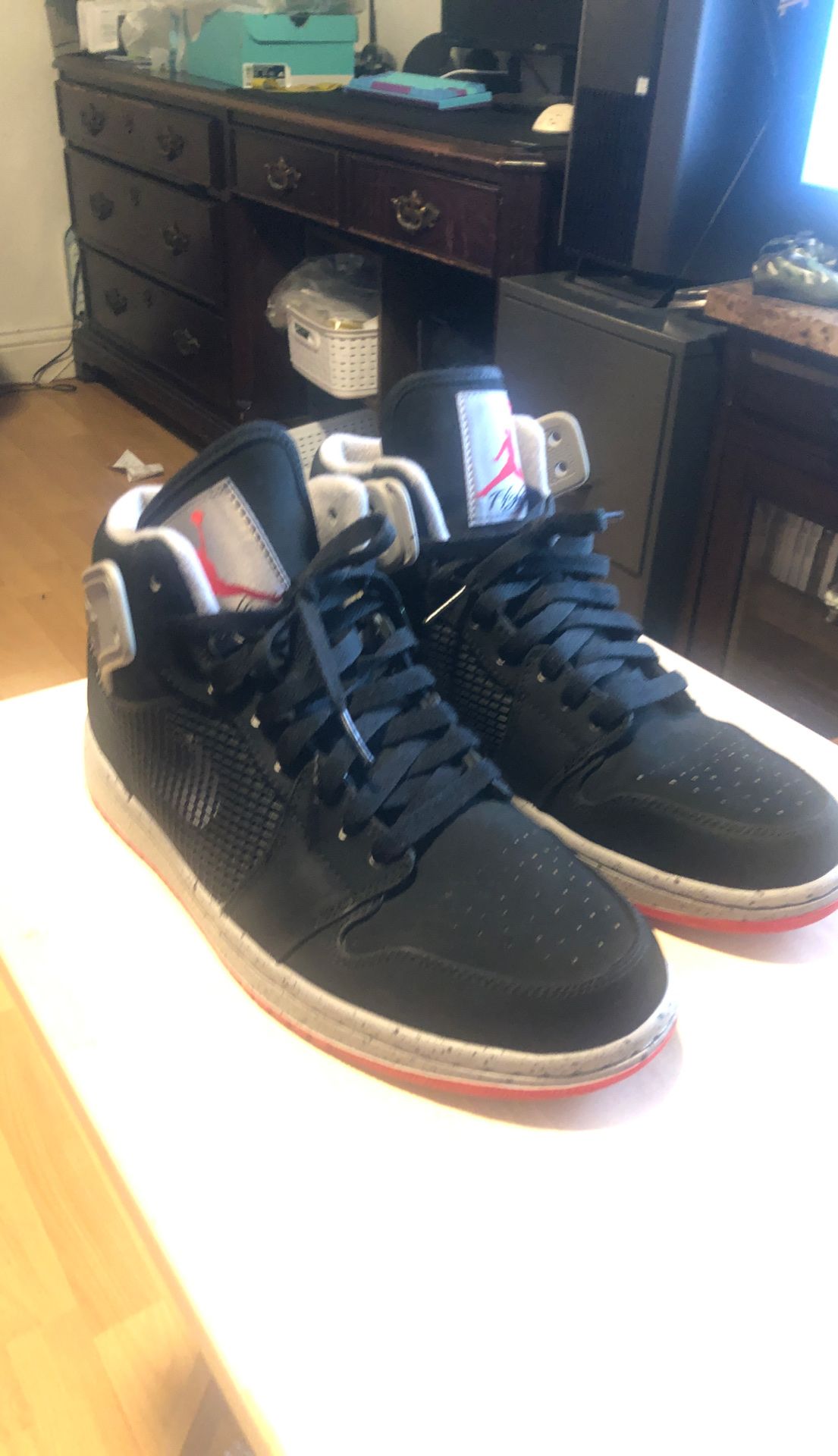 Air Jordan 1 Retro 89 “Black Fire Red Cement”