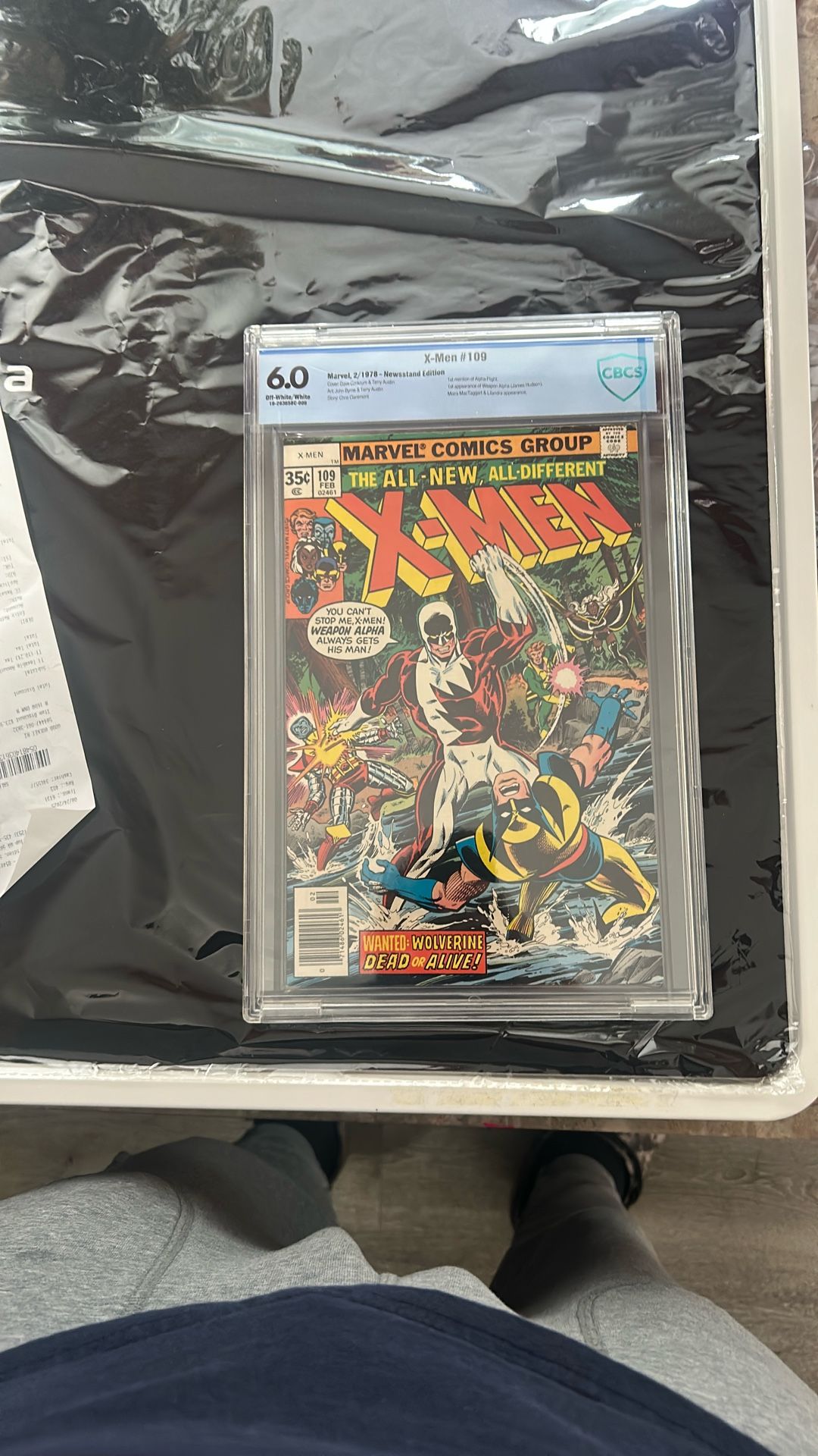 X-Men 109 CBCS Graded 6.0