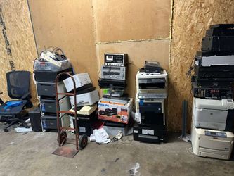 Take all for $100 printers vcrs